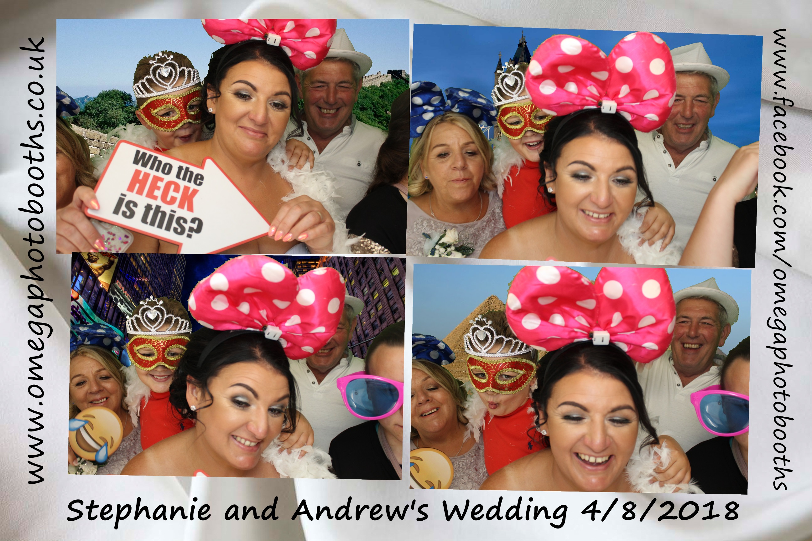 Stephanie and Andrew's Wedding | View more photos from the event at gallery.omegaphotobooths.co.uk/u/Omega-Photobooths/Stephanie-and-Andrews-Wedding